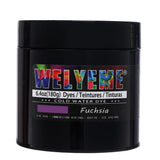 WELYEME Cold Water Dye, Tie Dye Powder, Fabric Dye Powder for Clothes (Fuchsia)