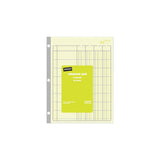 Staples 217844 Columnar Books 100 Pages Green 2/Pack (217844ABF)