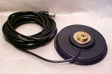 Workman PM5NMO CB Radio Antenna Magnet Mount with PL259 Plug & 16 Foot Coax
