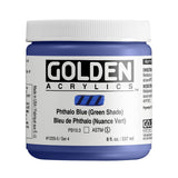 Golden Heavy Body Acrylic, 8 Ounce, Phthalo Blue/Green Shade