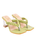 Shoetopia Women'S Flat Sandal/Green /Eu41 / Uk8,Green,8,B0BSC9GVM3