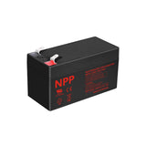 NPP NP12-2.6Ah 12V 2.6Ah Rechargeable SLA Battery for Audio Security Alarm Ssystem, Elevator Emergency Lighting, Camping Lamp, B
