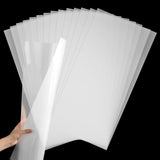 Frienda 24 Sheets Blank Stencil Plastic Making Sheet Milky Translucent Pet Template Stencil Material for DIY Crafts Gift(10 Mil,
