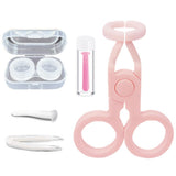 NGUP Color Contact Lenses Wearing Aids Kits Contact Lens Remover and Insertion Tool Set Contact Lens Case and Contact Lens Appli