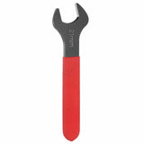 HARFINGTON Single Open End Wrench 21mm Metric 15 Degree Offset Angle U-Shaped Open Ended Spanner Small Flat Head Blackening Wren