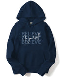 Adro Men'S Cotton Neck Hooded Sweatshirt (H22-M-Inv-Nb_Navy_L)