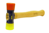 Estwing DFH12 Red and Yellow Rubber Mallet Hammer, 12Ounce