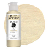 DA VINCI PAINTS Professional Artist Fluid Acrylic Paint, Titan Buff, 4oz