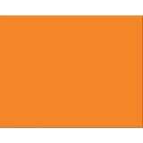 Pacon PAC54781 4Ply Railroad Board, Orange, 22 x 28, 25 Sheets