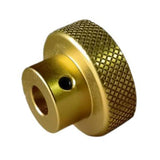 CHANCS Aluminum Alloy Handwheel Knurled Adjustment Gold Handle 40mm OD 7mm Bore Mini Handwheel Mechanical Hand Wheel for Machine