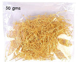 Diy Jewellery Findings Ipins Gold 50 Gms Pack For Jewellery Making Crafts