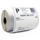 Buhbo Compatible with DYMO LabelWriter 4XL 4 x 6 Shipping Label 1744907, White (220 Per Roll)