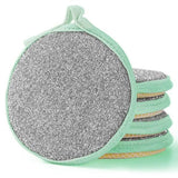 Samta 2 in 1 Sponge Dish Scrubber Double Side Dishwashing Scrubber | Pan/Pot Wash Sponges for Kitchen | Kitchen Cleaning Supplie