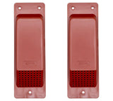Mytee Products 2 Pack Shipping Container Air Vent - Cross Flow Ventilation for Shipping Container - ABS Plastic Air Vent with Ru