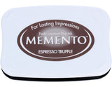 Tsukineko Memento StampingBrown, TruffleLargeWaterBasedTranslucent, Waterproof, ArchivalEmbossing, pad Size: 7,6 x 4,7 cm,