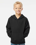 Independent Trading Co. Youth Midweight Hooded Sweatshirt - Red, S