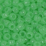 JOLLY STORE Crafts - Glow in The Dark Beads, Easy-to-Use Pony Beads for Glow in The Dark Bracelets, Art, Craft Decorations & Mor