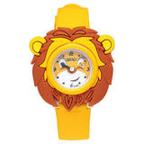 Zoop Analog Lion Watch With Yellow Dial & Yellow Strap For Boys Girls Kids, From House Of Titan - Nt26033Pp01