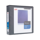 Staples 3-Ring Binder, 2 Inch D-Ring Organizer for Home, Office, School, Holds up to 480-Sheets, Black