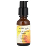 Mad Hippie Daily Protective SPF 30+ Serum, Vitamin C & Hyaluronic Acid, Zinc Oxide Sunscreen, Reef-Safe, 1.02 Oz