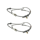 YHTAUTO Set of 2 Rear Left and Right ABS Wheel Speed Sensors Replacement for Nissan Rogue 2008-2013, Only for AWD Models