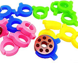 PeavyTailor 16 pcs/Pack Sewing Bobbin Small Clips Sewing Tool Accessory Color Thread Clips Holder Tool