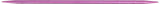 Susan Bates 7Inch Silvalume Double Point Knitting Needle, 4.5mm, Rose, 4 Per Package