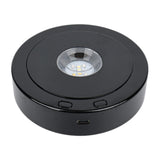 MYADDICTION Rotating Display Stand Cake Decorating 360 Degree Jewelry Electric Turntable Black