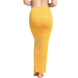 Zivame Women'S Plain/Solid Thigh Slimmer (Zi3022-Mustard_Orange_L)