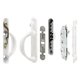 PrimeLine C 1307 White Diecast, Mortise System Left Hand Patio Door Handle (Single Pack)