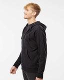 Independent Trading Co. Midweight Full-Zip Hooded Sweatshirt - Royal, M