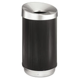 Safco SAF9799BL atYourDisposal Vertex Waste Receptacle