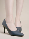 Shoetopia Classy Black Pointed Toe Pumps For Women & Girls /Eu41,Black,8,B0F9FNWJV6
