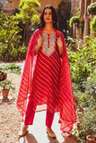 Anni Designer Women'S Cotton Blend Printed Straight Kurta And Pant With Dupatta (Doremi-Pink-Nw Small),Pink,S,,,