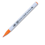 Zig Clean Color Real Brush Marker, Orange