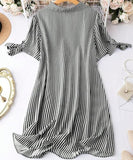 Leriya Fashion Dress for Women| One Piece Dress for Women| Beach Dress for Women (Large, Black)