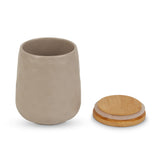 Stone Matte Dimple Texture Ceramic Canister Set/2