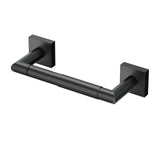 Gatco 5633BMX Glam Too Standard Toilet Paper Holder, Matte Black
