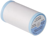 Coats Cotton Covered Quilting & Piecing Thread 500yd, White