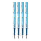 Hauser Sonic Gel Pen Box Pack | 0.55 mm Tip Size | Water Proof Ink For Smooth Flow System | Comfortable Grip With Smudge Free Wr