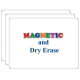 Flipside Flp10077-3 2 Sided 9X12 Magnetic Dry Erase Board, 3/Pack