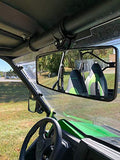 Universal UTV 1 1/2-2 Roll Bar Mount REARVIEW MIRROR Fits Kawasaki Polaris ROUND ROLL BAR Honda Yamaha Kubota John Deer - 98310