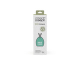 Joseph Joseph IW5 40L/10.6 Gallon Eco Liners Recycled Trash Bags 20 Count (1 Pack) - Grey