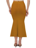 Greciilooks Womens Fancy Cotton Lycra Regular Fit Patticoat (Mustard, Medium)