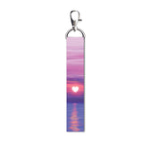 Isee 360 Little Hearts Lanyard Bag Tag With Swivel Lobster For Gift Luggage Bags Backpack Travelers Students Worker L X H 5 X 0.