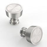 Asidrama 10 Pack Brushed Satin Nickel Kitchen Cabinet Knobs Drawer Cabinet Hardware Zinc Knobs for Dresser Drawers