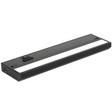 LED Under Cabinet Lighting Hardwired - 3CCT 12 Inch Black Finish - Undercabinet Lights for Kitchen - Linkable Undercounter Dimma