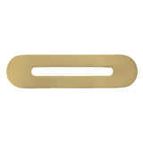 Kingston Brass TC4027 Made to Match Bathtub Overflow Hole Cover, Brushed Brass