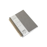Numic Stria Wiro Collection| Grey Colour Hardbound Cover | A5 Size Notebook | 160 Pages 100 Gsm Ruled Lines | Wiro Book