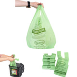 2.6 Gallon Compostable Bags with Handles by BioBag, 150 Count, BPI Certified, Meets ASTM D6400 Standards, Made in USA, Easy-Carr
